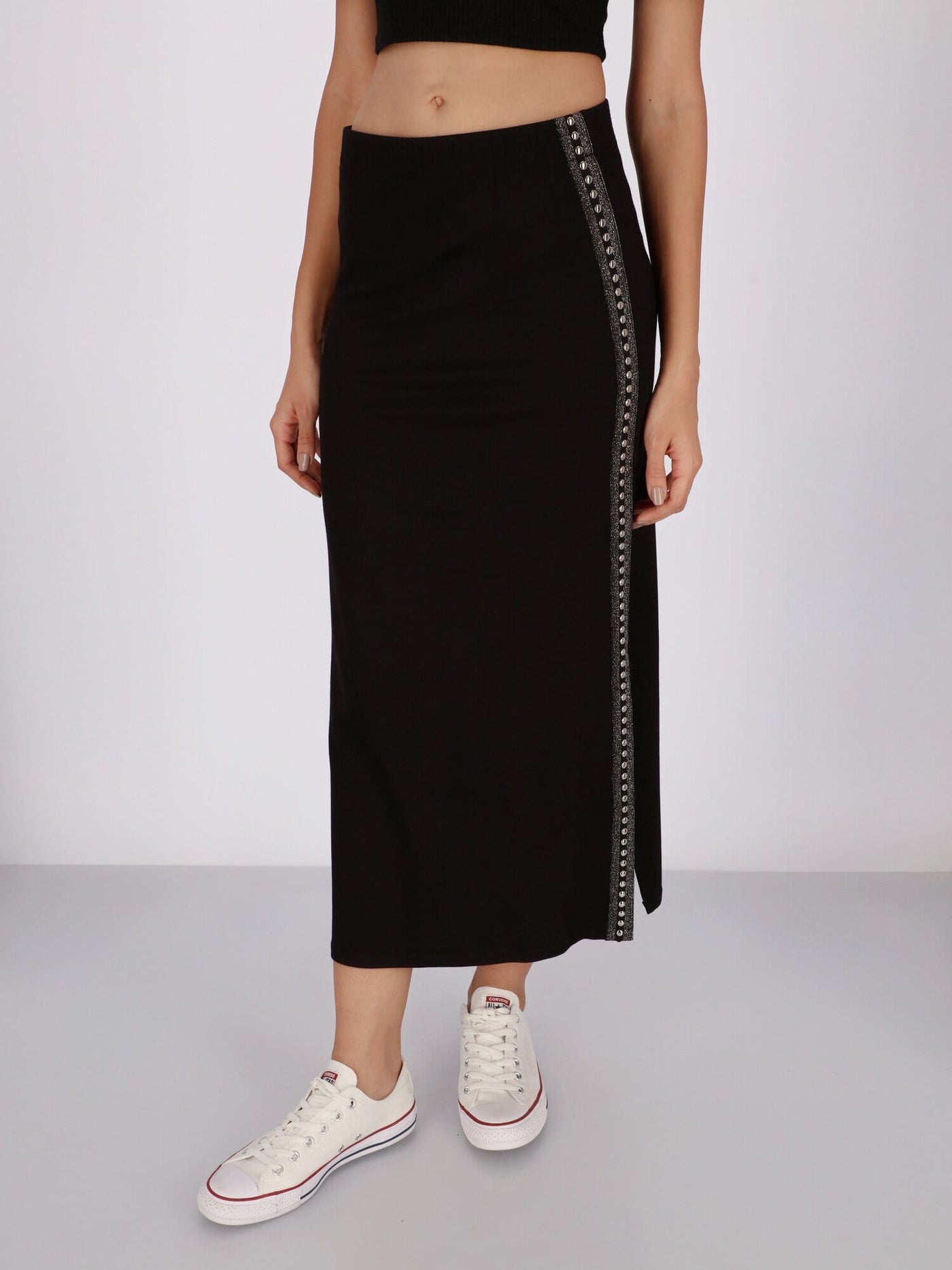 OR Skirts & Shorts Basic Maxi Skirt with Side Stripe