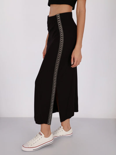 OR Skirts & Shorts Basic Maxi Skirt with Side Stripe