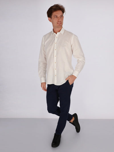 Daniel Hechter Shirts Classic Long Sleeve Shirt with Buttoned Cuffs