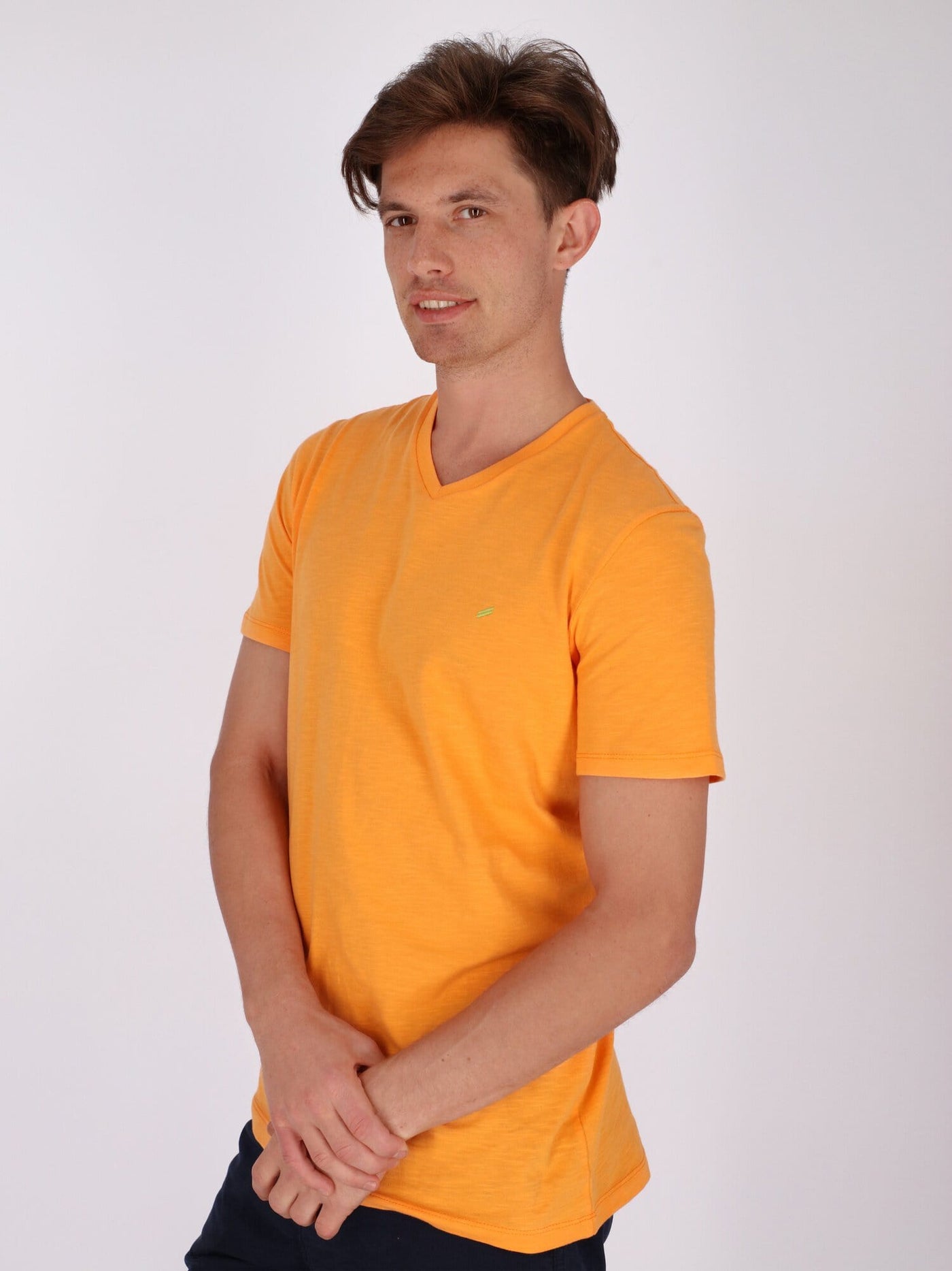 Daniel Hechter T-Shirts Basic V-Neck Short Sleeve T-Shirt