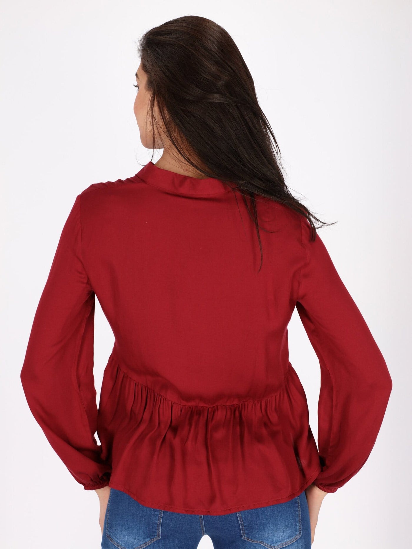 OR Tops & Blouses Elastic Blouse Long Sleeve