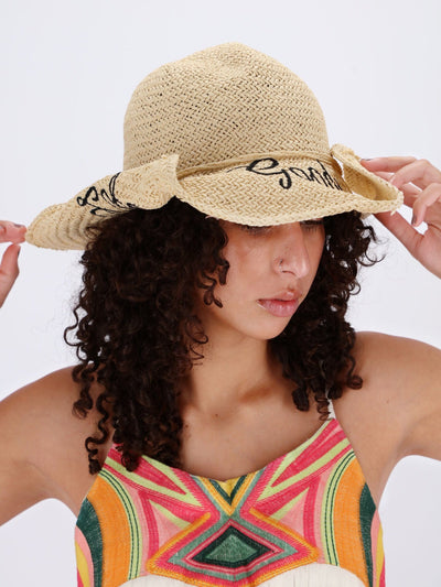 OR Hats & Scarves Raw Trims Straw Hat