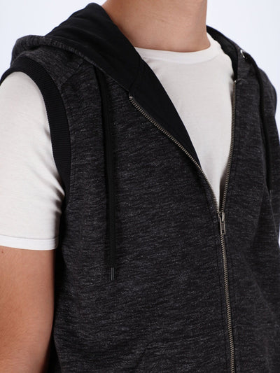 OR Sweatshirts & Hoodies Grey / S Hooded Sleeveless Gilet