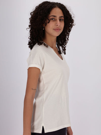 OR Tops & Blouses Basic Cap Sleeve V Neck Top