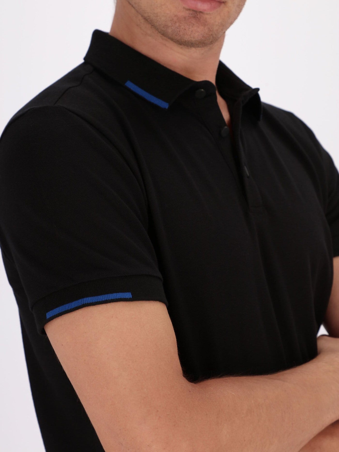 OR Polos Self Patterned Polo Shirt