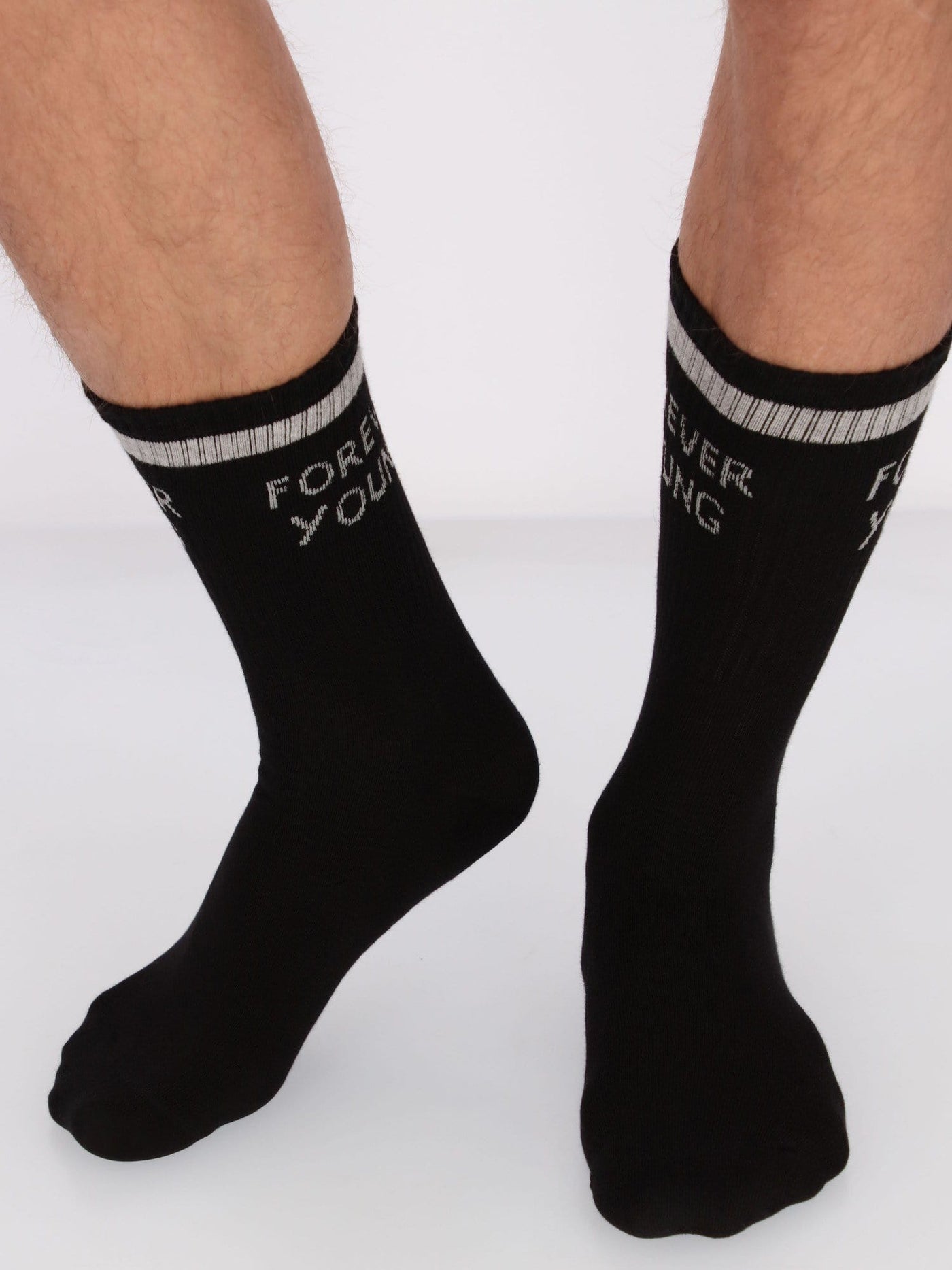 OR Other Accessories grey chine / Os 2 Pairs Forever Young Mid Calf Length Socks