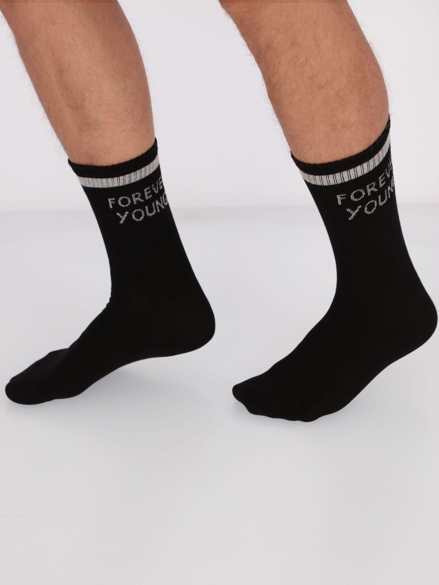 OR Other Accessories grey chine / Os 2 Pairs Forever Young Mid Calf Length Socks