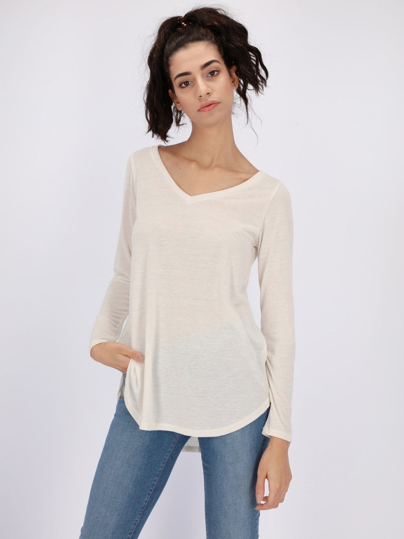 OR Tops & Blouses Heather Long Sleeve Knitted Top