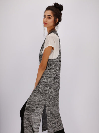 OR Jackets & Cardigans Maxi Length Heather Open Vest