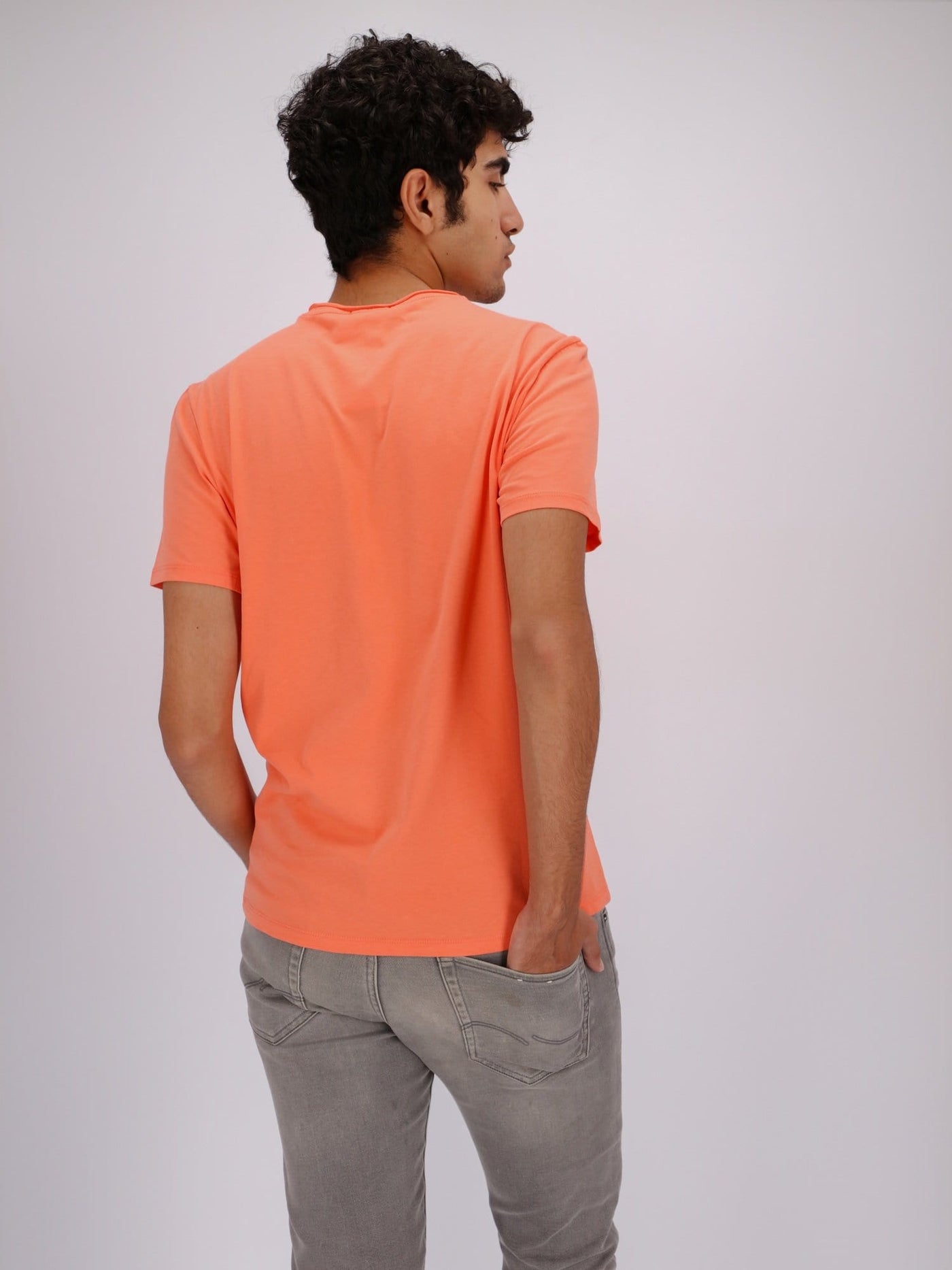 OR T-Shirts Chest Pocket V-Neck Solid T-Shirt