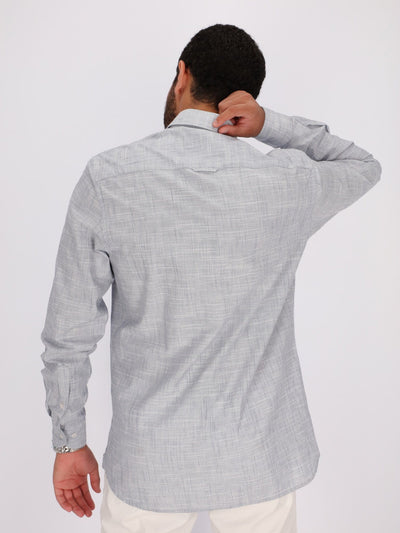 Daniel Hechter Shirts Self Patterned Shirt