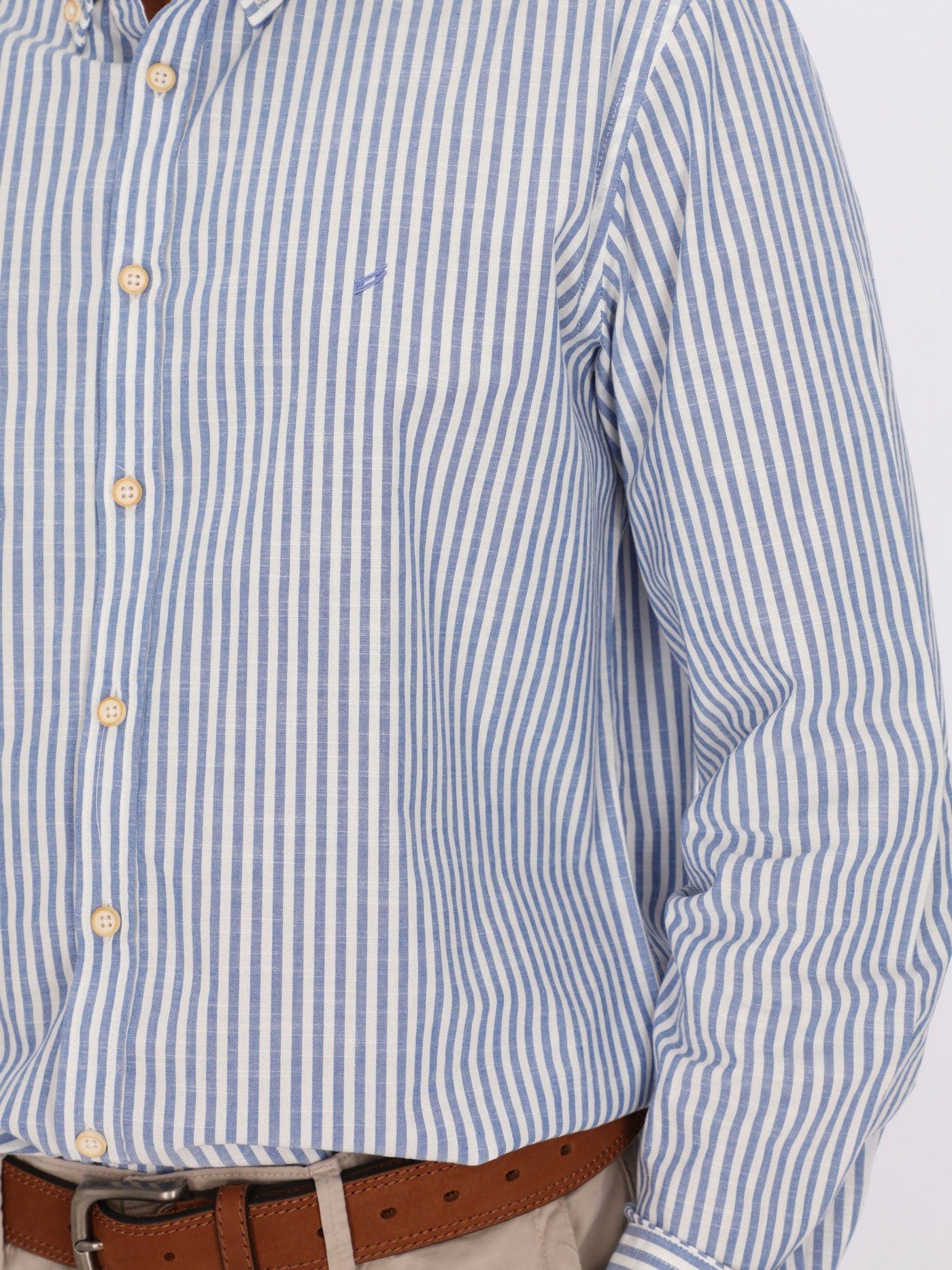 Daniel Hechter Shirts Long Sleeve Shirt with Vertical Striped