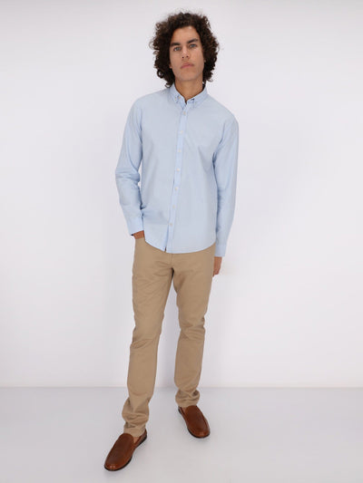 Daniel Hechter Shirts Oxford Shirt with Heather Pattern