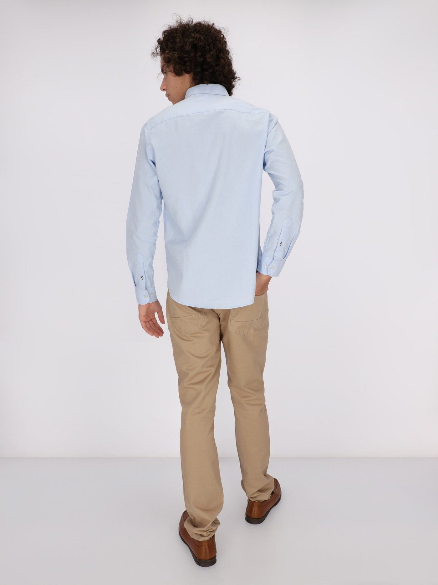 Daniel Hechter Shirts Oxford Shirt with Heather Pattern