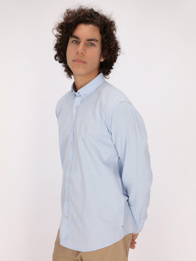 Daniel Hechter Shirts Oxford Shirt with Heather Pattern