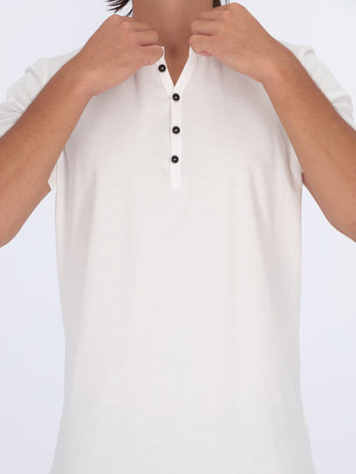 OR T-Shirts Henley Neck Basic T-Shirt