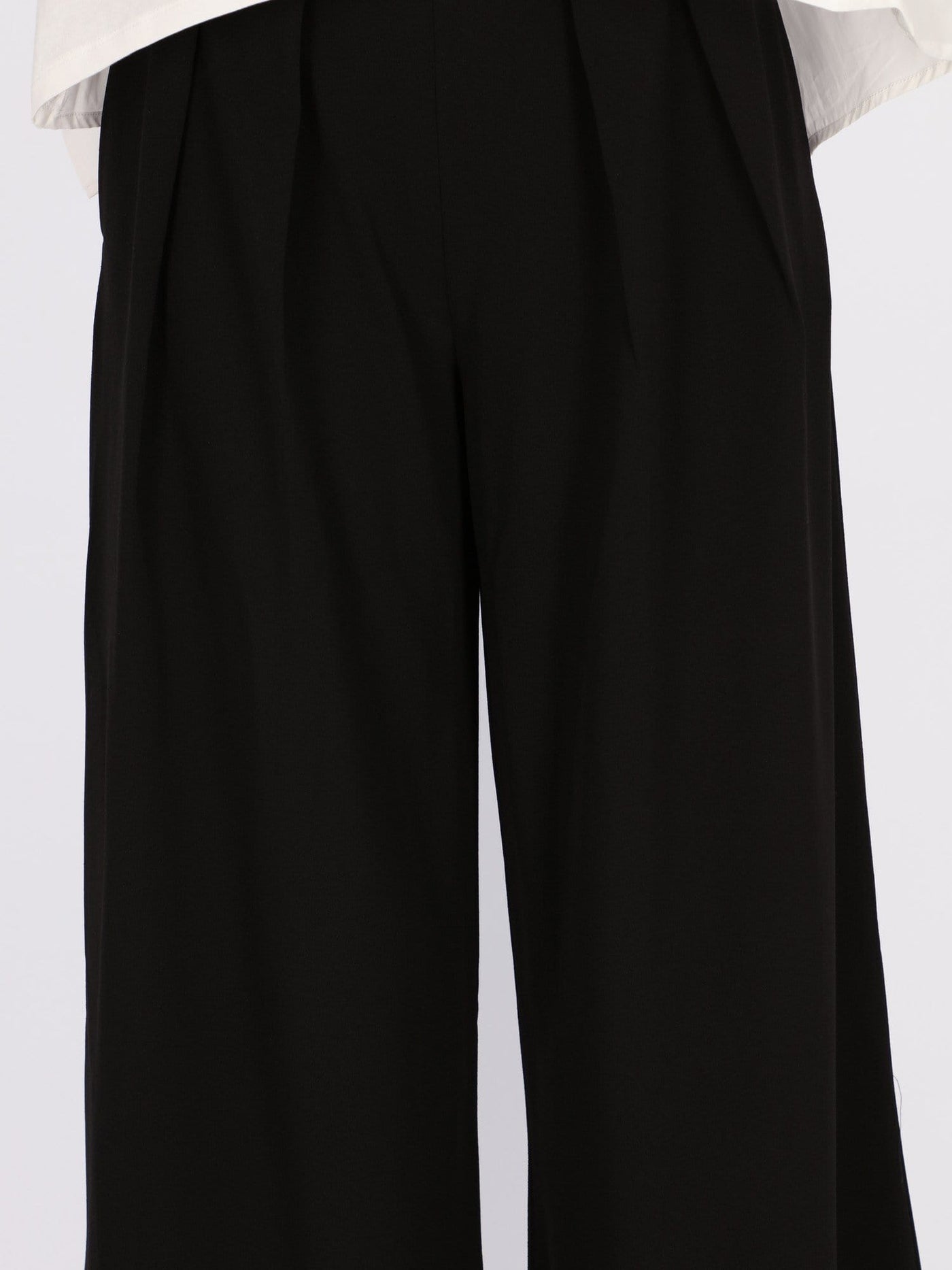 OR Pants & Leggings Front Side Pleats Wide Leg Pants