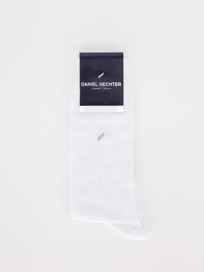 Daniel Hechter Other Accessories Os / WHITE Mid Calf Socks with Logo