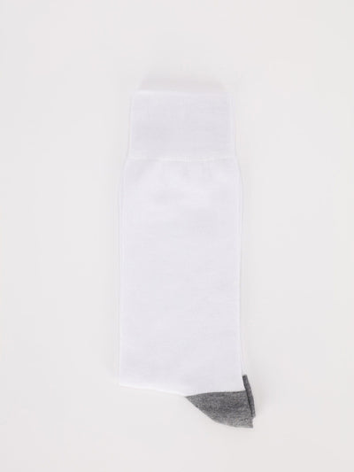 Daniel Hechter Other Accessories Bi-tone Mid Calf Socks with Logo