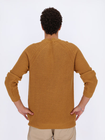 OR Knitwear Knitted Sweater with Ribbed Texture