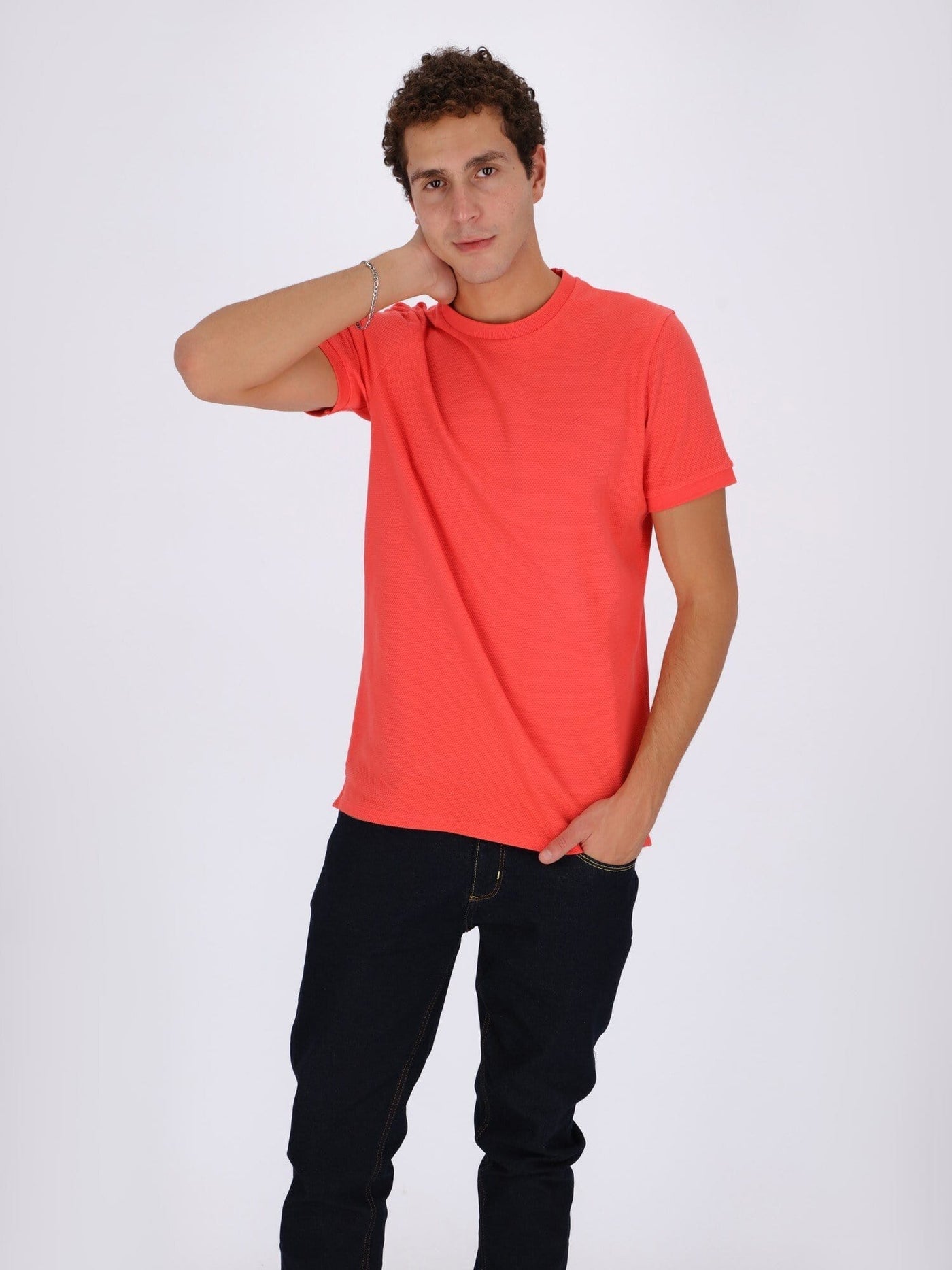 Daniel Hechter T-Shirts Basic T-shirt with Crew Neck