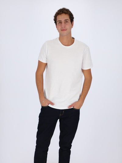 Daniel Hechter T-Shirts Textured T-shirt with Crew Neck