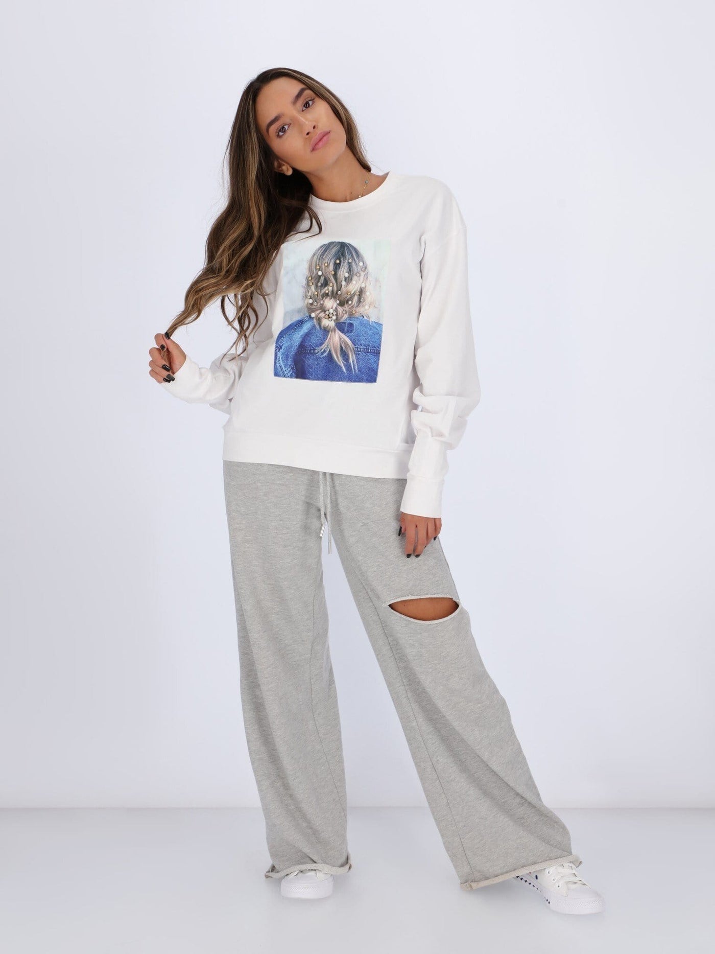 OR Sweatshirts & Hoodies Pearly Hair Sweatshirt