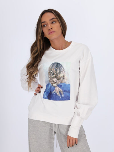 OR Sweatshirts & Hoodies WHITE / L Pearly Hair Sweatshirt