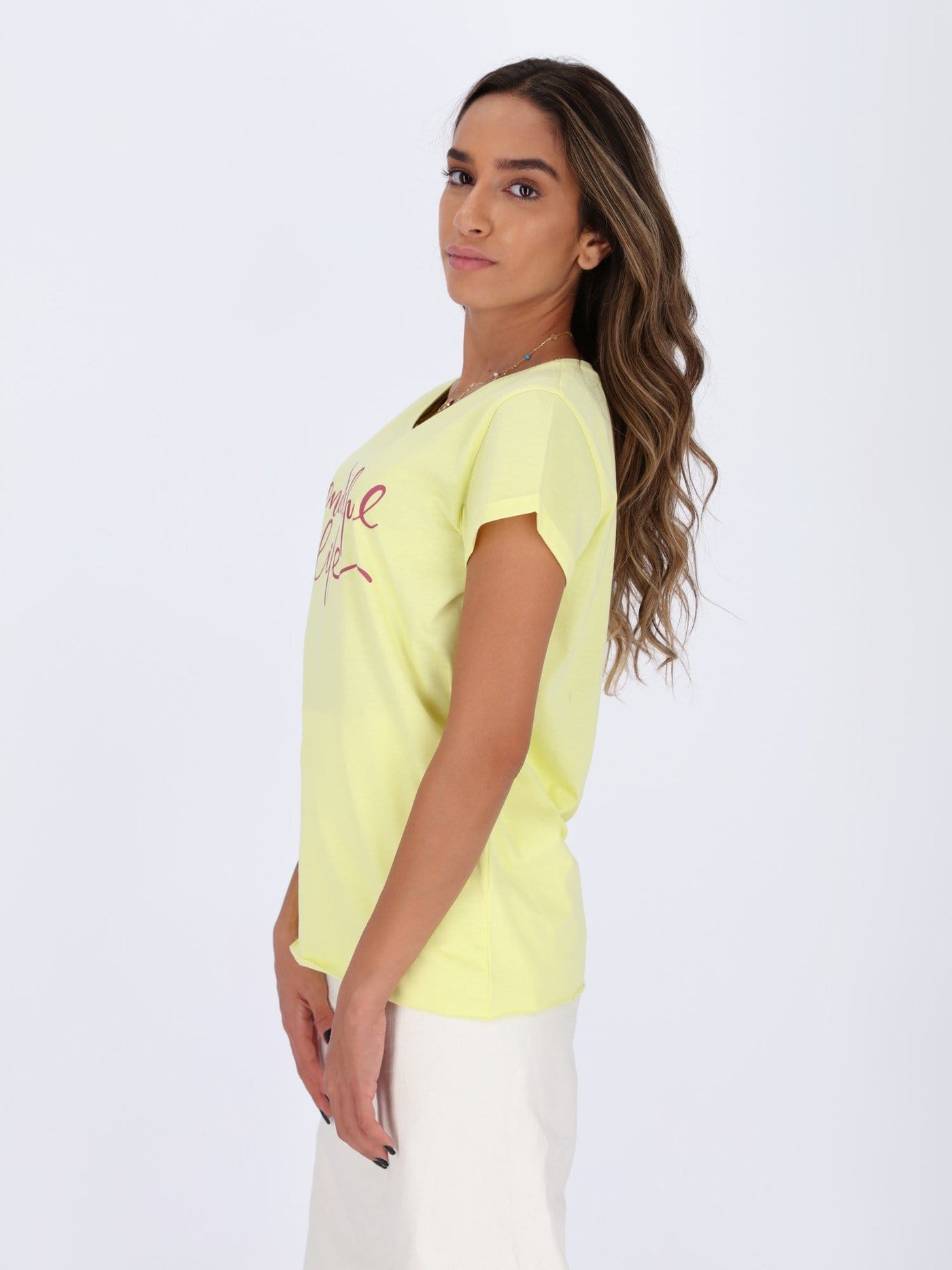 OR Tops & Blouses Wonderful Life Front Print T-shirt