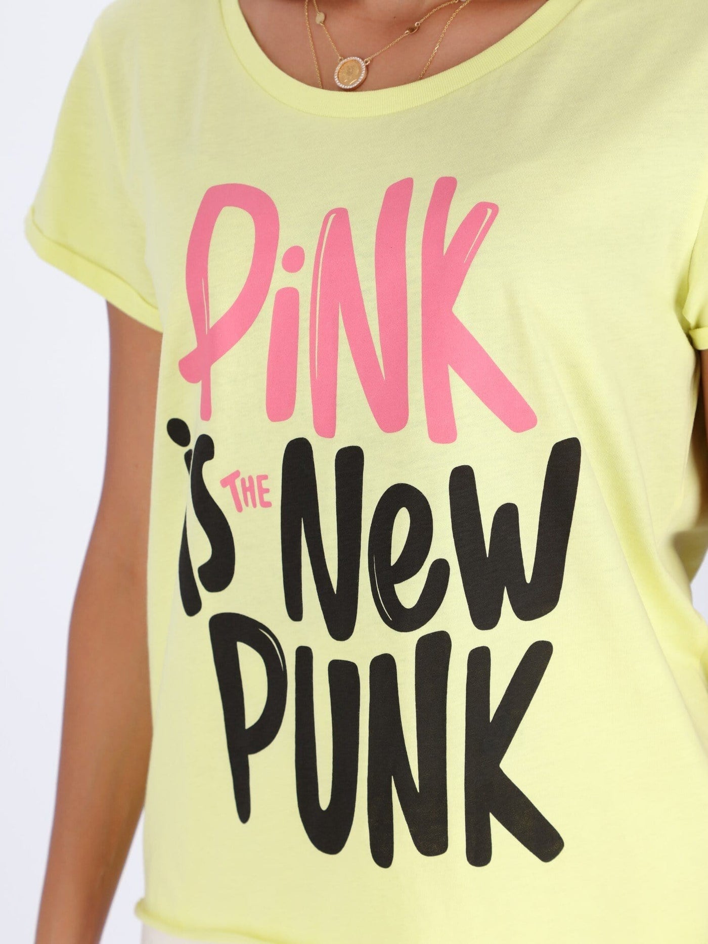 OR Tops & Blouses Pink Is The New Punk Front Print T-shirt