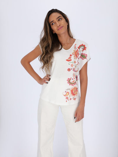 OR Tops & Blouses Tied Sleeve Top