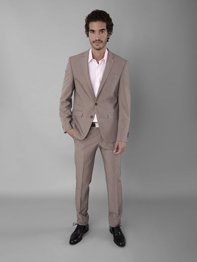 Daniel Hechter Pants & Shorts Solid Tux Pants with Tailored Fit Cut