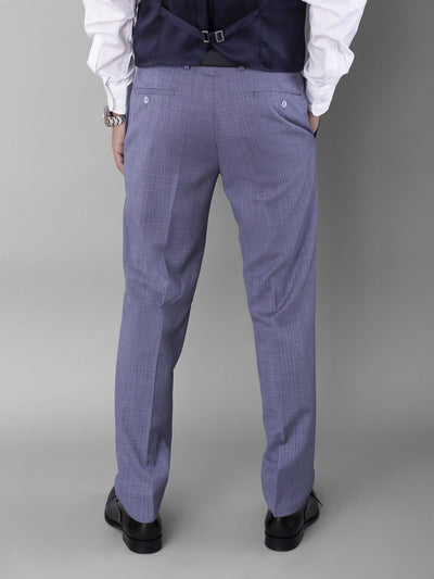 Daniel Hechter Pants & Shorts Tattersall Tux Pants with Tailored Fit Cut