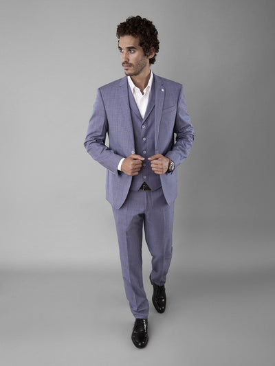 Daniel Hechter Pants & Shorts Tattersall Tux Pants with Tailored Fit Cut