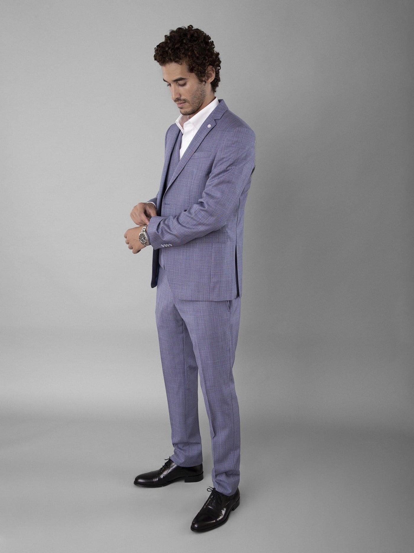 Daniel Hechter Pants & Shorts Tattersall Tux Pants with Tailored Fit Cut