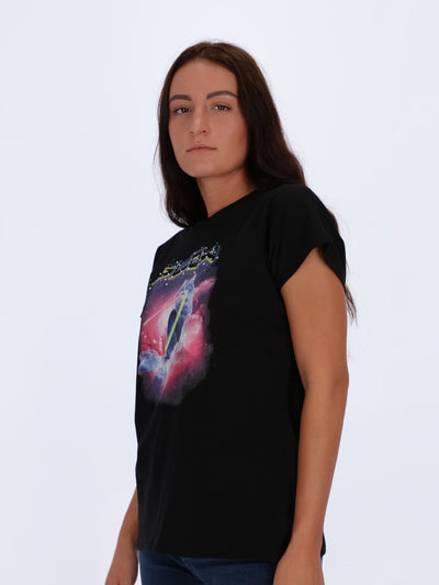 OR Tops & Blouses Printed T-shirt Glow Cat