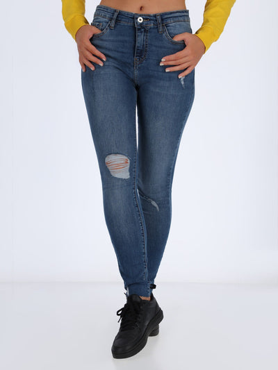 OR Jeans Light Blue / 36 Ripped Skinny Jeans Pants