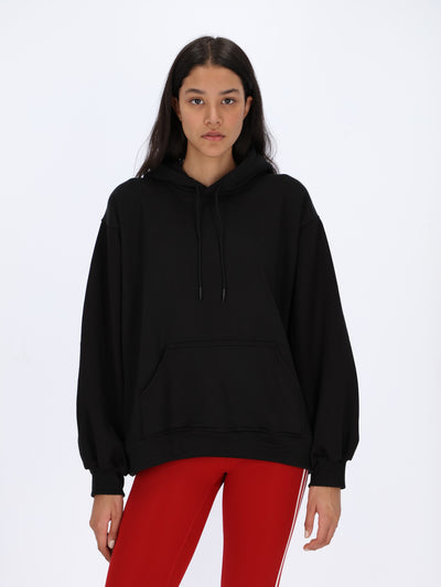 Black Oversized Hoodie