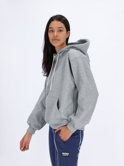 Grey Oversized Hoodie