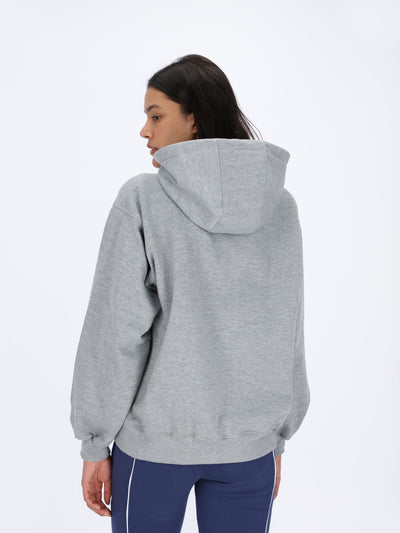 Grey Oversized Hoodie