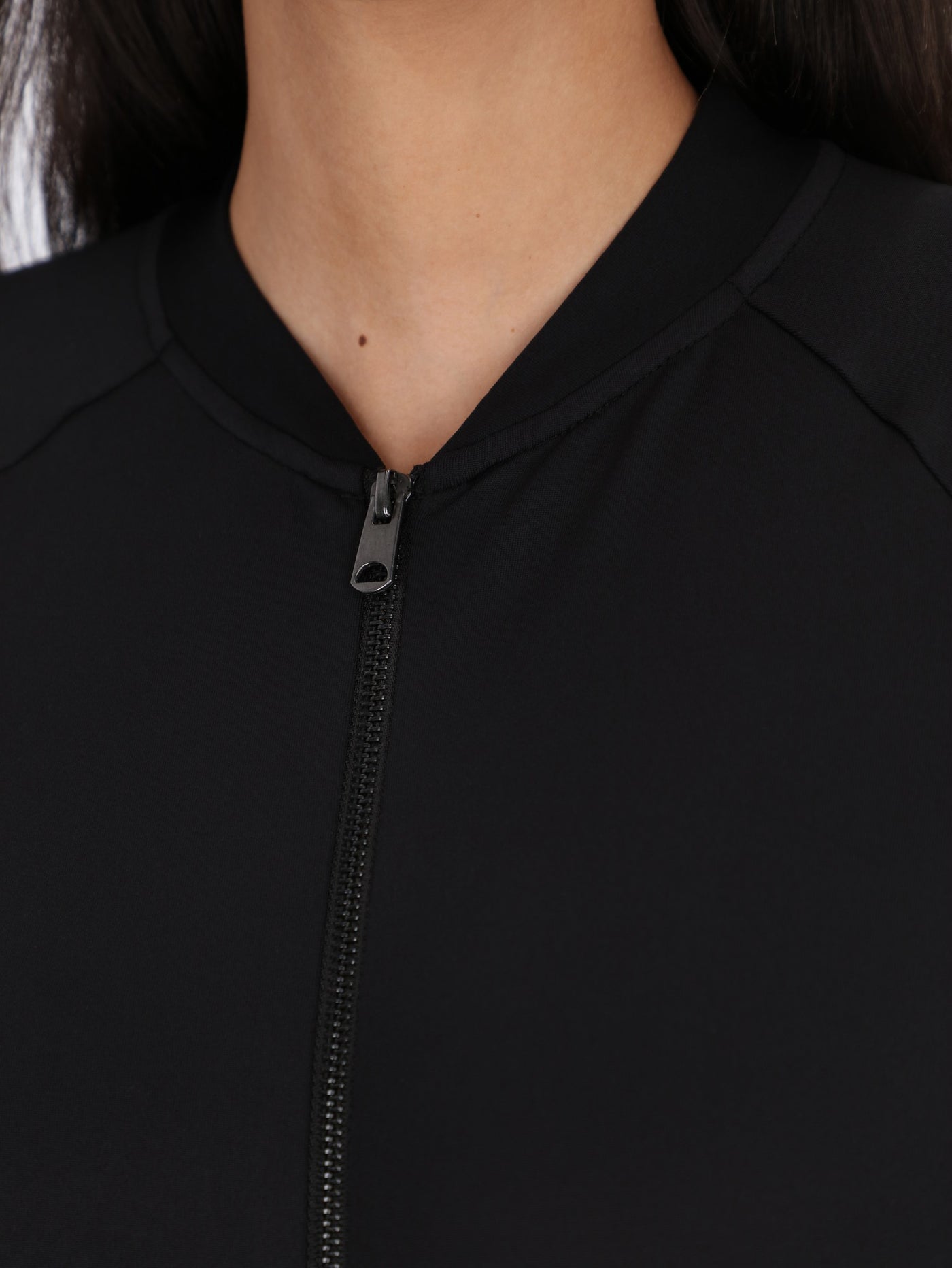 Basic Zipper Sweatshirt