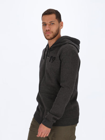 Men's Basic Zip-up Hoodie