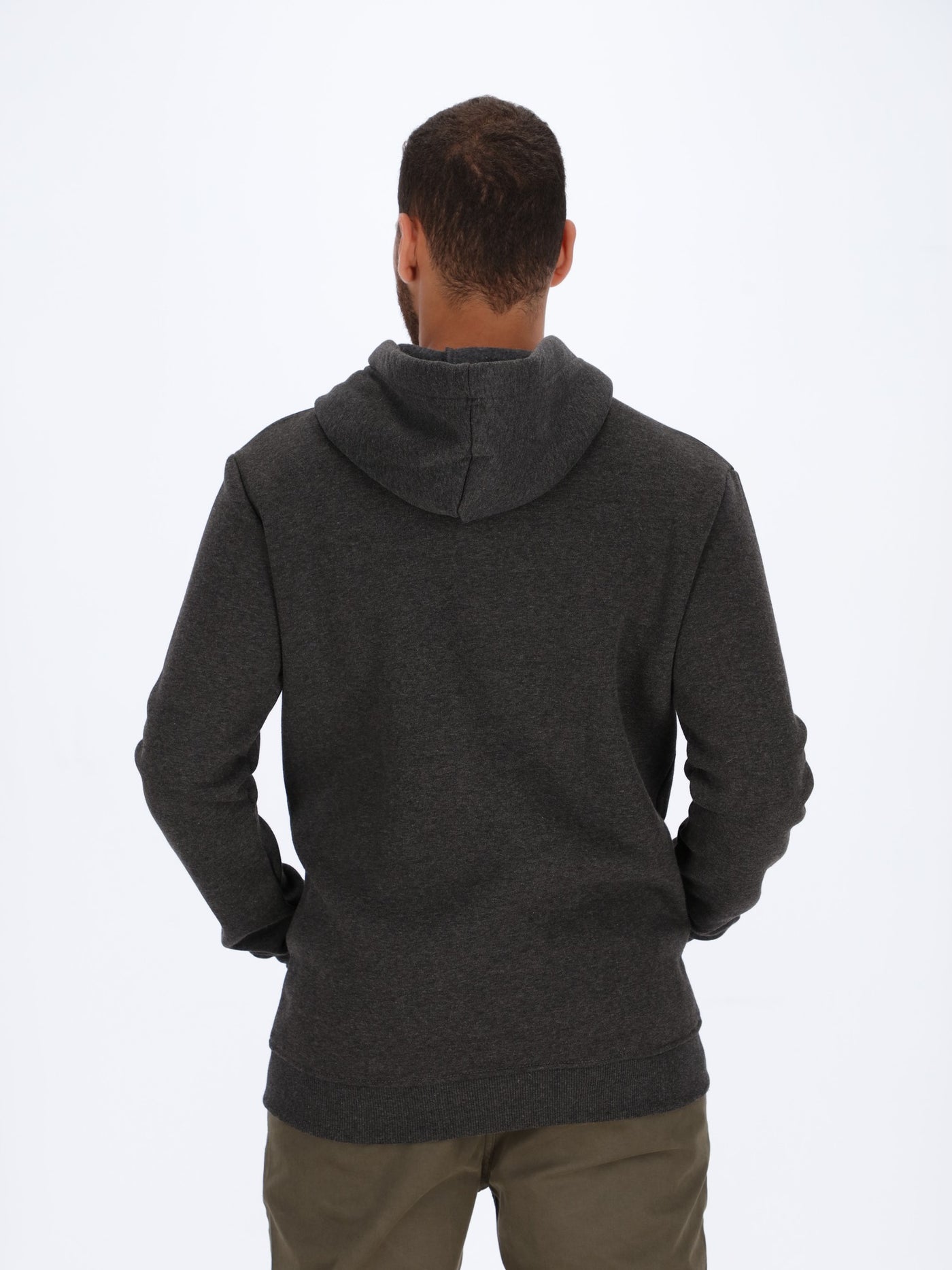 Men's Basic Zip-up Hoodie