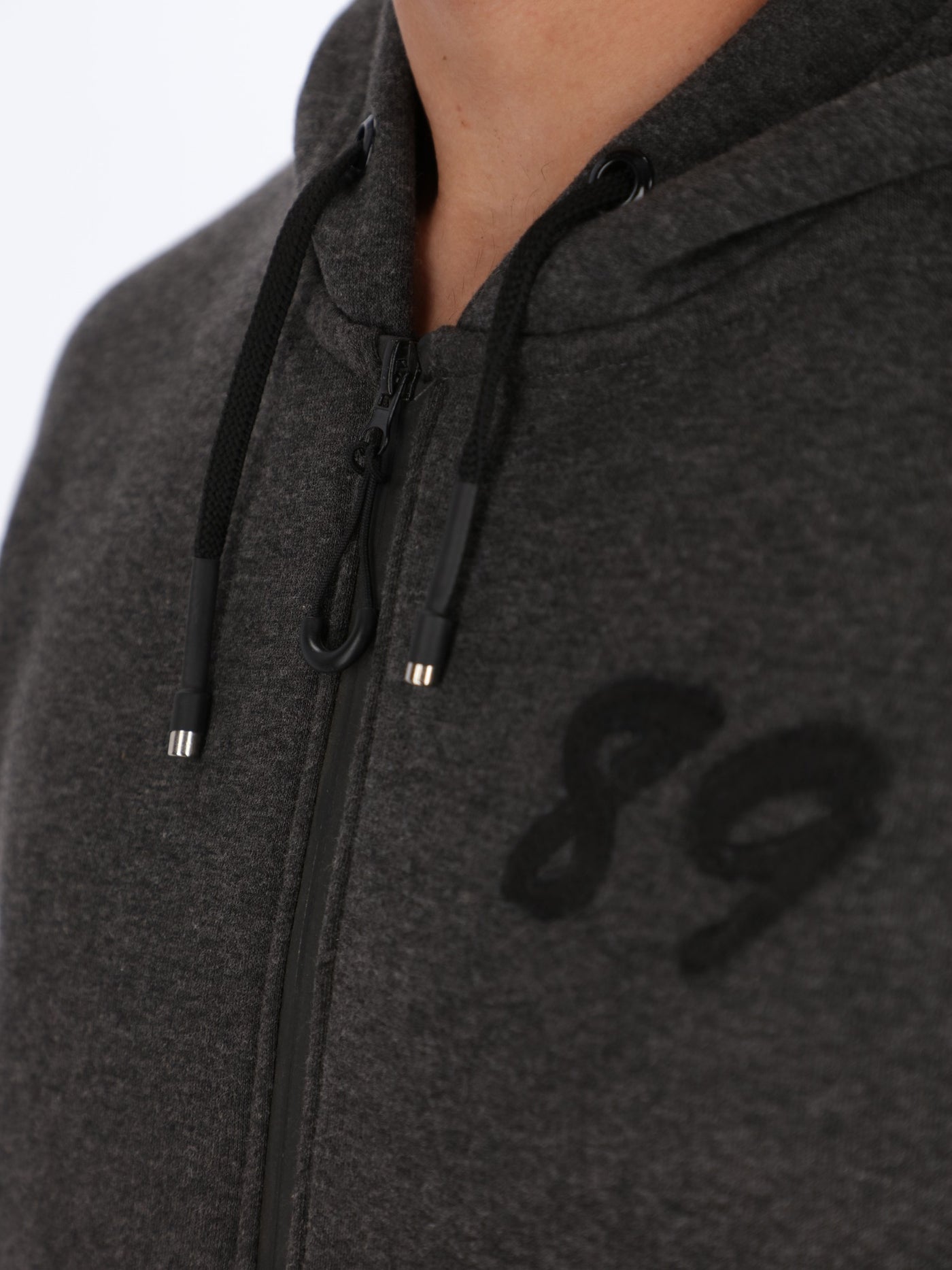 Men's Basic Zip-up Hoodie