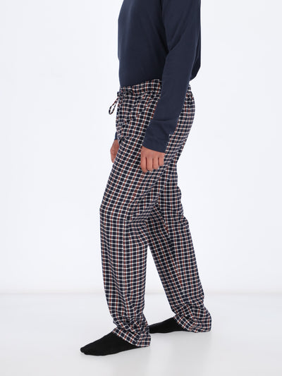 Drawstring Checkered Pyjama Pants