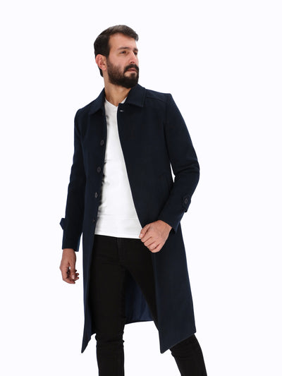 Men's Casual Long Coat