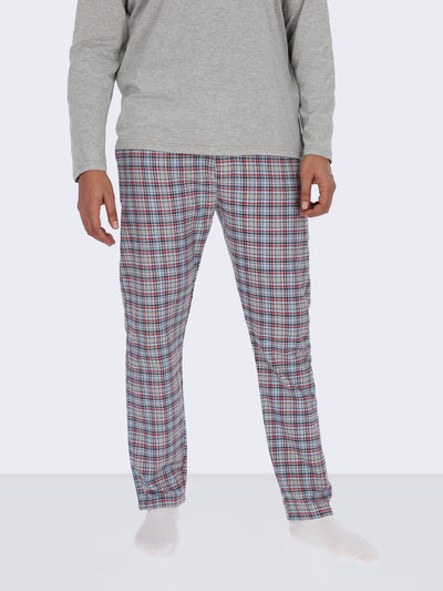 Drawstring Checkered Pyjama Pants