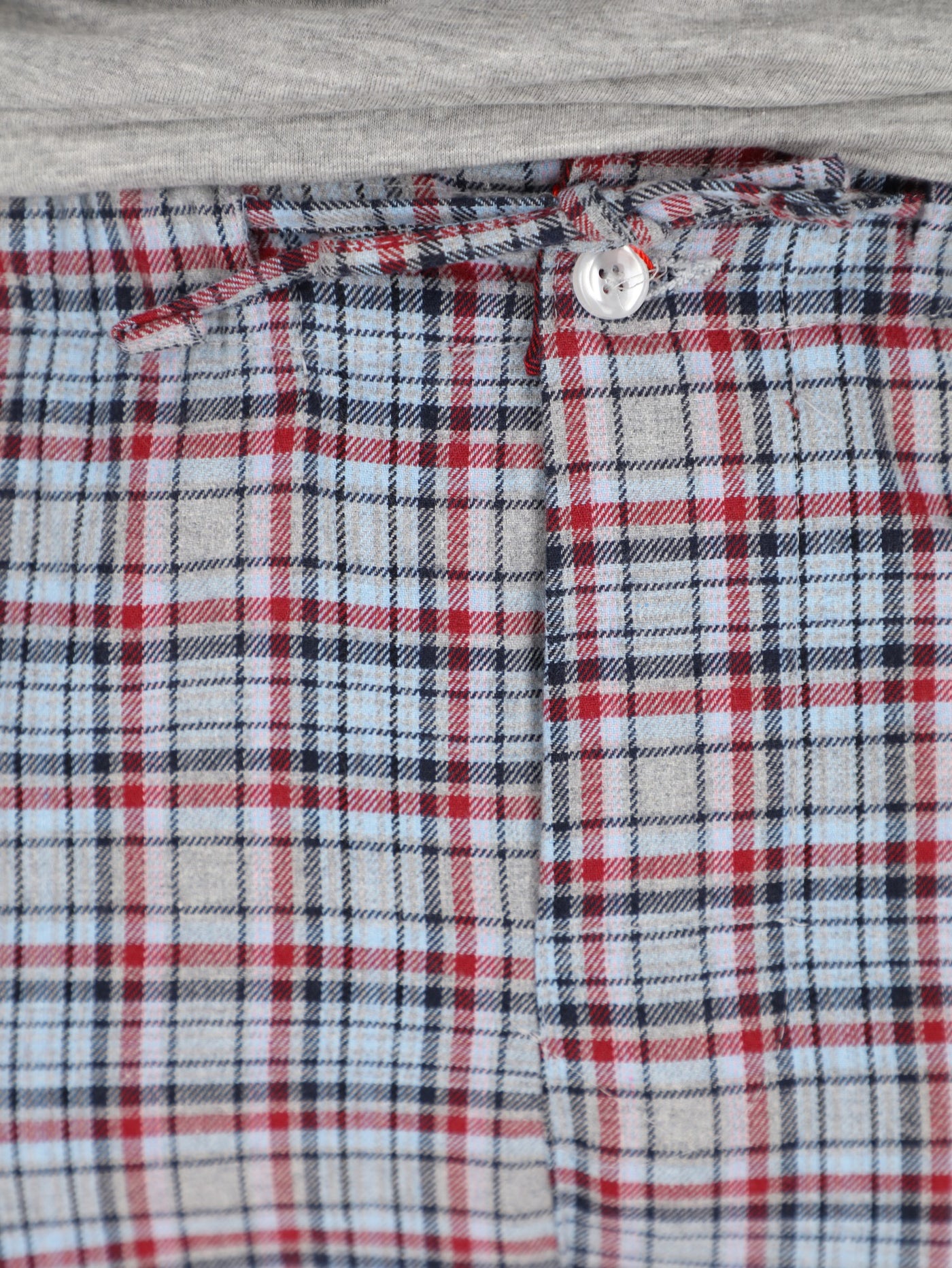 Drawstring Checkered Pyjama Pants