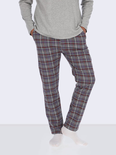 Drawstring Checkered Pyjama Pants