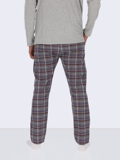 Drawstring Checkered Pyjama Pants